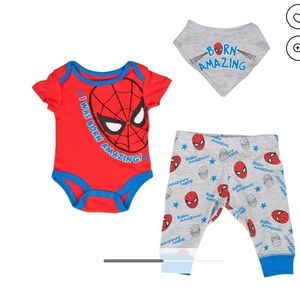 Marvel Spider-Man 3 piece Play set